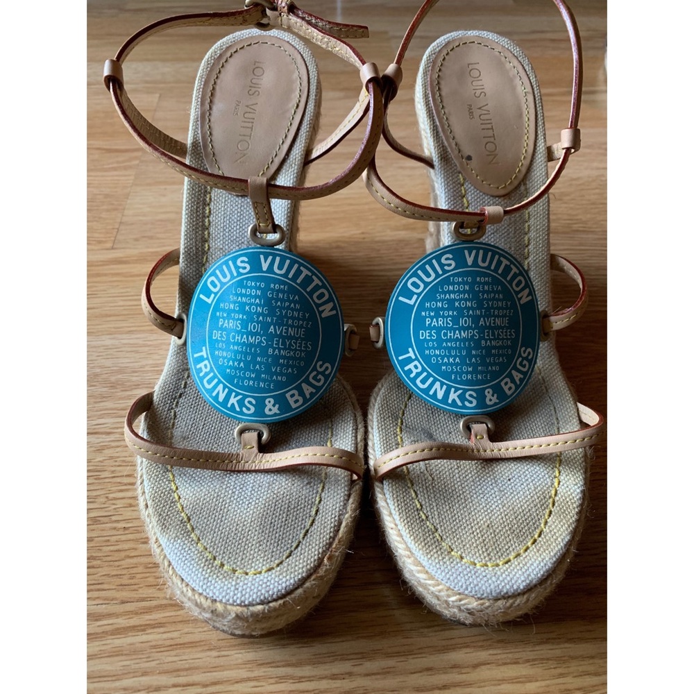 Louis Vuitton Wedged Sandals